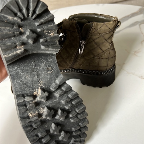 Vine Camuto quilted combat boots - Picture 4 of 5